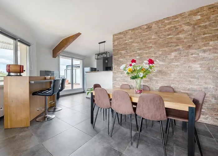 Les Terrasses - T3 Spacieux Avec Parking Gratuit Daire