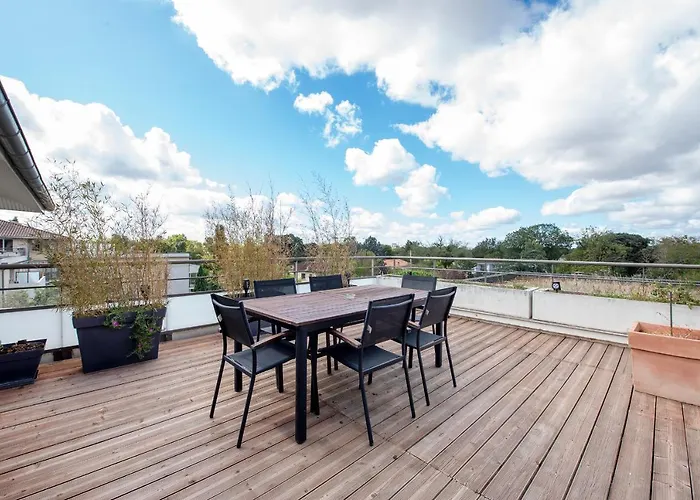 Les Terrasses - T3 Spacieux Avec Parking Gratuit Appartamento Tolosa